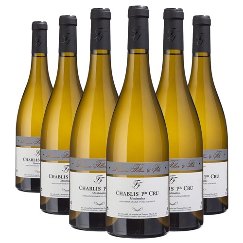 Case of 6 Domaine Fillon Chablis 1'er Cru 75cl White Wine